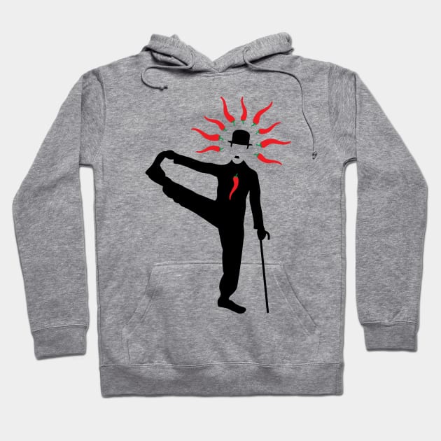 Chili Pepper Chaplin Hoodie by dali